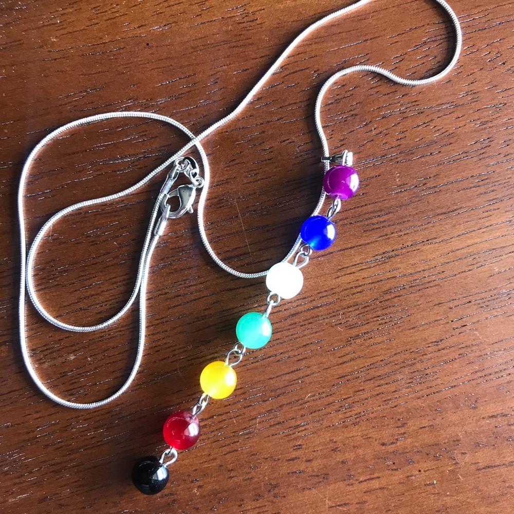 Yoga Reiki Healing & Balancing Bead Necklace - Picture 2 of 3